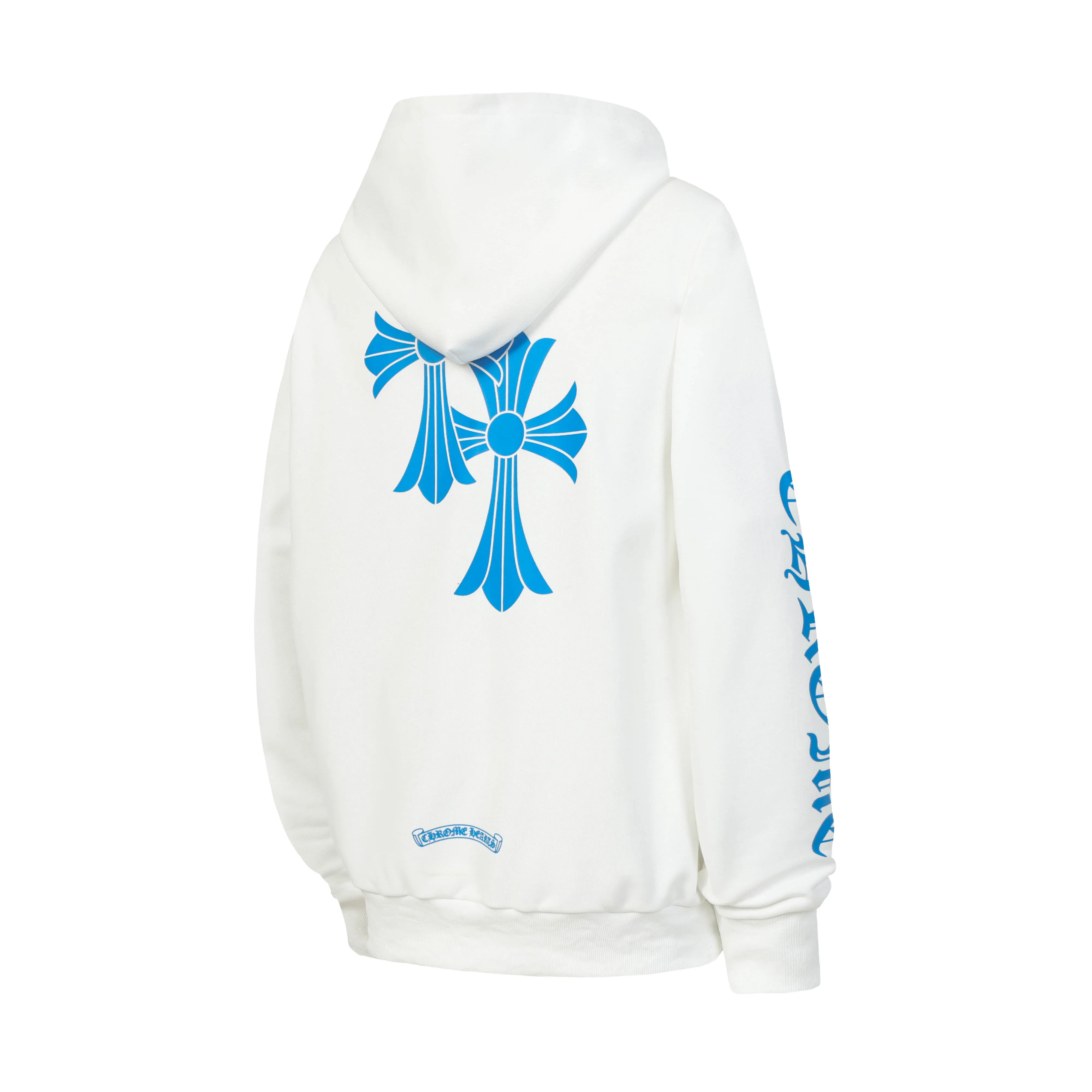 P240 Cross-border running quantity model, please do not place an order if you pursue quality - Chrome Hearts/Chrome Heart Cross ✝️ Sanskrit printed hooded sweatshirt - High weight, high density and high quality. The wool is soft, delicate and skin-friendly. It feels soft and silky. It has excellent warmth and skin-friendly properties - Custom-woven and dyed, no color difference. No matter the fabric or workmanship details, it beats the ordinary version on the market - Hardware zipper accessories are all customized, full of details -Colour: black white -Size: S M L XL